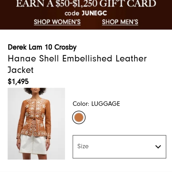 Designer leather jacket - Picture 4 of 8